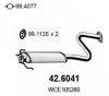 GB4 GEX33754 Middle Silencer